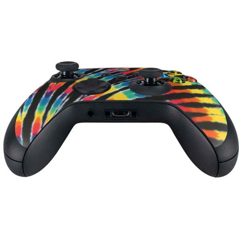 Liquid Blue Tie Dye - Rainbow Xbox Series X Controller Skin
