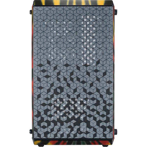 Liquid Blue Tie Dye - Rasta Cooler Master MasterBox Q300L Mini Tower Skin