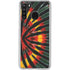 Liquid Blue Tie Dye - Rasta Galaxy A21 Clear Case