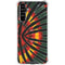 Liquid Blue Tie Dye - Rasta Galaxy A54 5G Clear Case