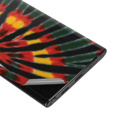 Liquid Blue Tie Dye - Rasta Galaxy Note 10 Skin