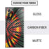Liquid Blue Tie Dye - Rasta Galaxy Note20 Ultra 5G Skin