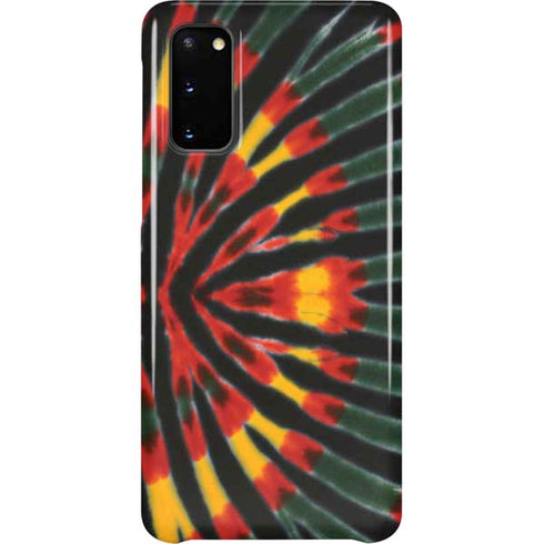 Liquid Blue Tie Dye - Rasta Galaxy S20 Lite Case