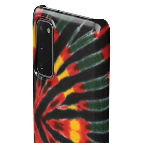 Liquid Blue Tie Dye - Rasta Galaxy S20 Lite Case