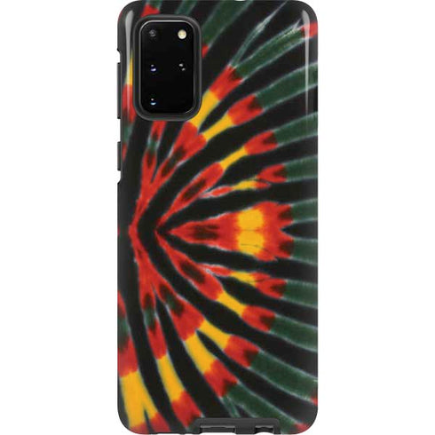 Liquid Blue Tie Dye - Rasta Galaxy S20 Plus Pro Case