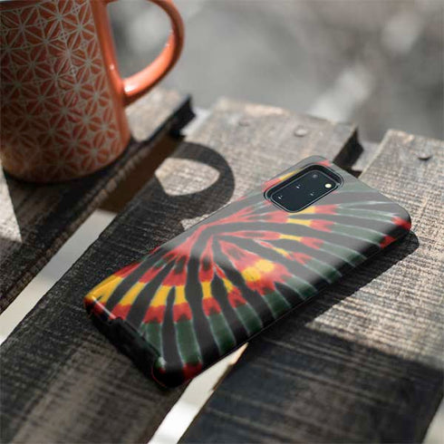 Liquid Blue Tie Dye - Rasta Galaxy S20 Plus Pro Case