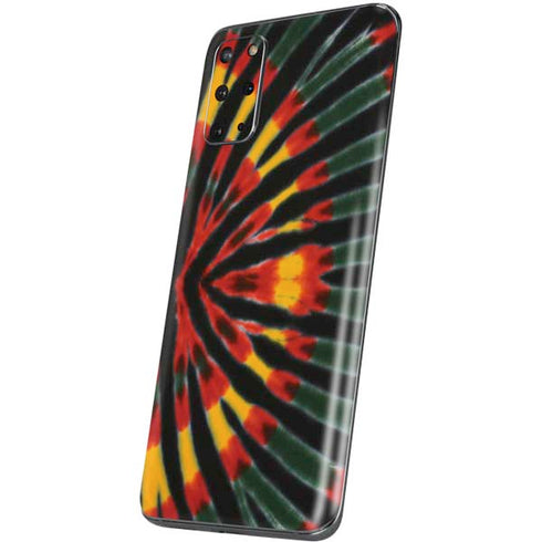 Liquid Blue Tie Dye - Rasta Galaxy S20 Plus Skin