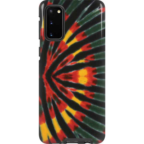 Liquid Blue Tie Dye - Rasta Galaxy S20 Pro Case