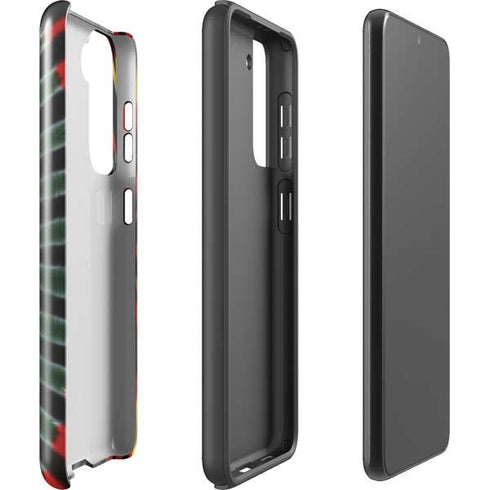 Liquid Blue Tie Dye - Rasta Galaxy S21 5G Pro Case