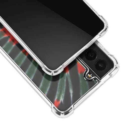 Liquid Blue Tie Dye - Rasta Galaxy S21 Plus 5G Clear Case