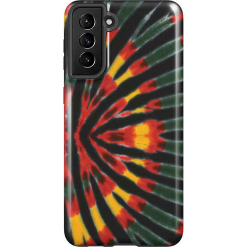 Liquid Blue Tie Dye - Rasta Galaxy S21 Plus 5G Pro Case