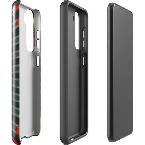 Liquid Blue Tie Dye - Rasta Galaxy S21 Plus 5G Pro Case