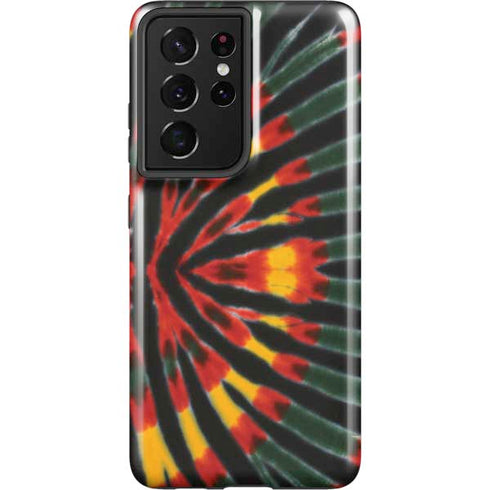 Liquid Blue Tie Dye - Rasta Galaxy S21 Ultra 5G Pro Case