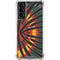 Liquid Blue Tie Dye - Rasta Galaxy S22 Clear Case