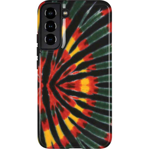 Liquid Blue Tie Dye - Rasta Galaxy S22 Plus Pro Case