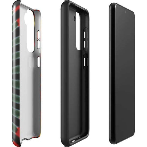 Liquid Blue Tie Dye - Rasta Galaxy S22 Plus Pro Case