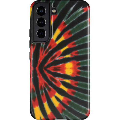 Liquid Blue Tie Dye - Rasta Galaxy S22 Pro Case