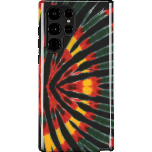 Liquid Blue Tie Dye - Rasta Galaxy S22 Ultra Pro Case