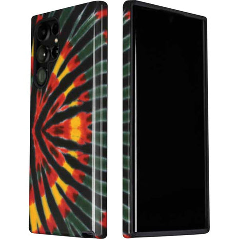 Liquid Blue Tie Dye - Rasta Galaxy S22 Ultra Pro Case