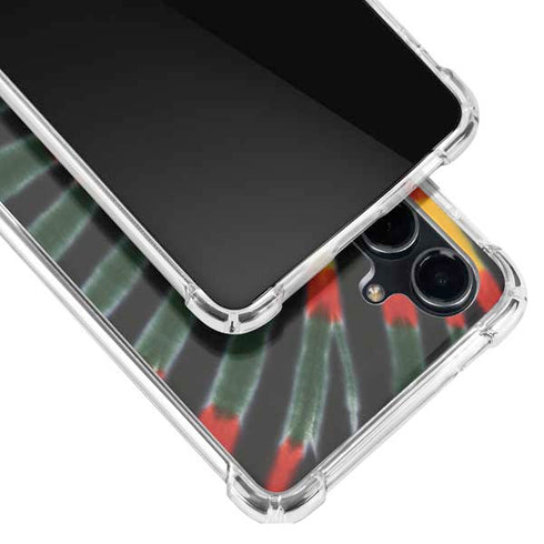 Liquid Blue Tie Dye - Rasta Galaxy S23 FE Clear Case