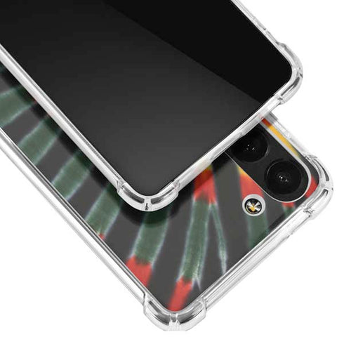 Liquid Blue Tie Dye - Rasta Galaxy S23 Plus Clear Case