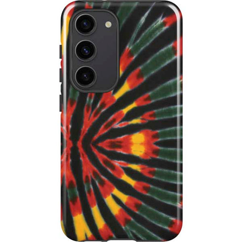 Liquid Blue Tie Dye - Rasta Galaxy S23 Pro Case