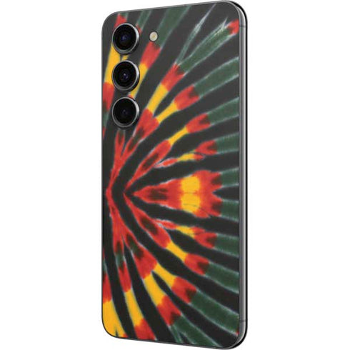 Liquid Blue Tie Dye - Rasta Galaxy S23 Skin