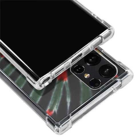 Liquid Blue Tie Dye - Rasta Galaxy S24 Ultra Clear Case