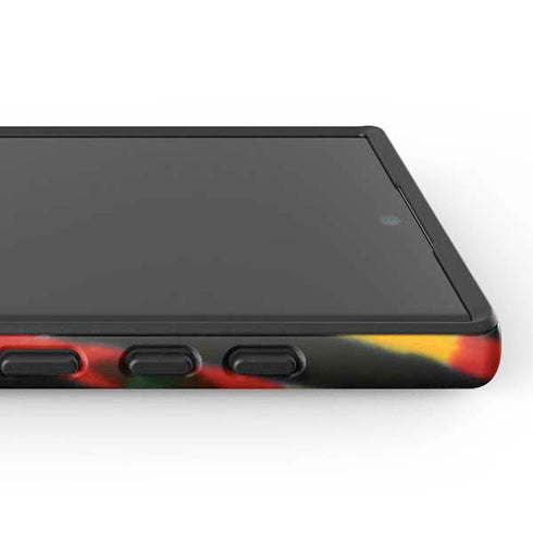 Liquid Blue Tie Dye - Rasta Galaxy S24 Ultra Impact Case