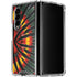 Liquid Blue Tie Dye - Rasta Galaxy Z Fold4 5G Clear Case