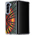 Liquid Blue Tie Dye - Rasta Galaxy Z Fold5 5G Clear Case