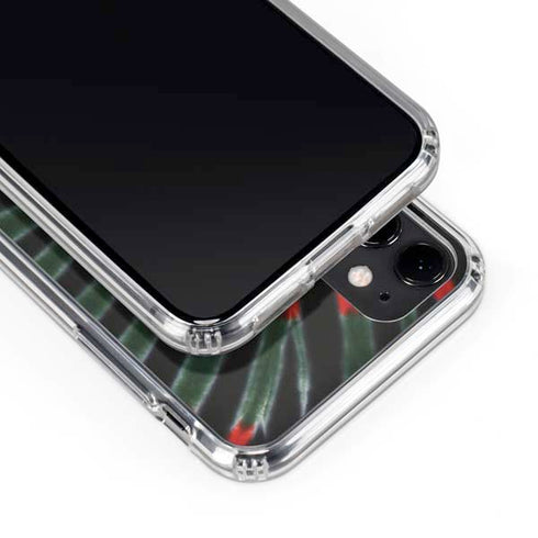 Liquid Blue Tie Dye - Rasta iPhone 11 Clear Case