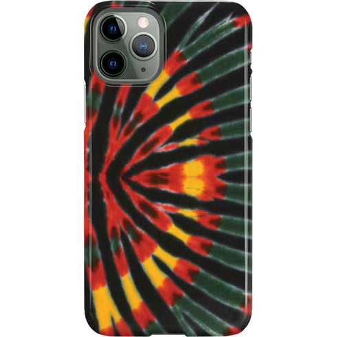 Liquid Blue Tie Dye - Rasta iPhone 11 Pro Lite Case