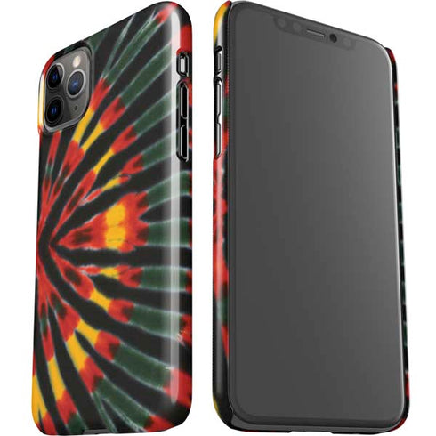 Liquid Blue Tie Dye - Rasta iPhone 11 Pro Max Lite Case