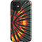 Liquid Blue Tie Dye - Rasta iPhone 12 Impact Case