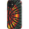 Liquid Blue Tie Dye - Rasta iPhone 12 Mini Impact Case