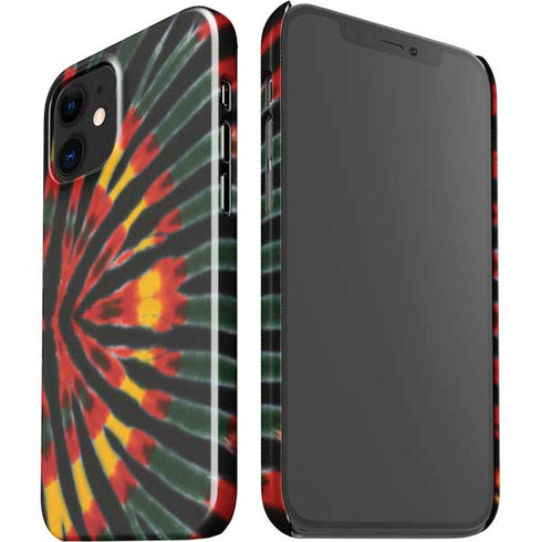 Liquid Blue Tie Dye - Rasta iPhone 12 Mini Lite Case