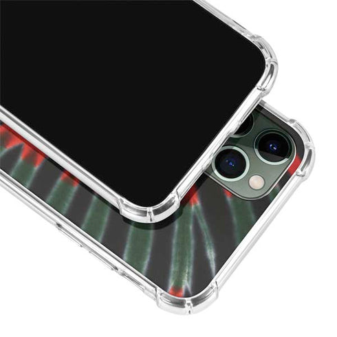 Liquid Blue Tie Dye - Rasta iPhone 12 Pro Clear Case