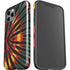 Liquid Blue Tie Dye - Rasta iPhone 12 Pro Impact Case