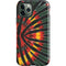 Liquid Blue Tie Dye - Rasta iPhone 12 Pro Max Impact Case