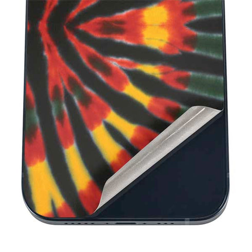Liquid Blue Tie Dye - Rasta iPhone 12 Skin