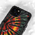 Liquid Blue Tie Dye - Rasta iPhone 13 Mini Waterproof Case