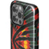 Liquid Blue Tie Dye - Rasta iPhone 13 Pro Impact Case