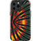 Liquid Blue Tie Dye - Rasta iPhone 13 Pro Max Impact Case