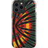 Liquid Blue Tie Dye - Rasta iPhone 13 Pro Max Impact Case
