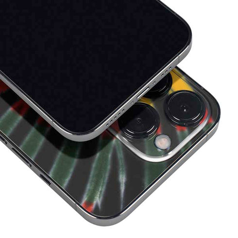 Liquid Blue Tie Dye - Rasta iPhone 13 Pro Skin