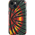 Liquid Blue Tie Dye - Rasta iPhone 14 Plus Impact Case
