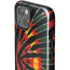 Liquid Blue Tie Dye - Rasta iPhone 14 Plus Impact Case
