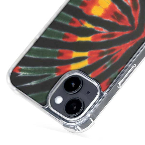 Liquid Blue Tie Dye - Rasta iPhone 14 Plus MagSafe Case