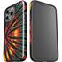 Liquid Blue Tie Dye - Rasta iPhone 15 Pro Impact Case